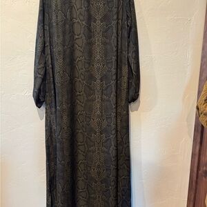 Buddy Love Black and Green Cardigan with Long Sleeves